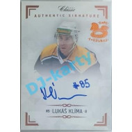 2019/20 OFS Chance liga Lukáš Klíma #AS084 x/2 Authentic Signature Rainbow OFS 18-19 Expo Pard.