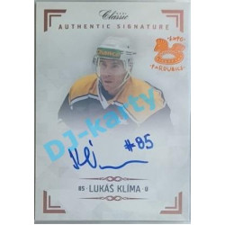 2019/20 OFS Chance liga Lukáš Klíma #AS084 x/2 Authentic Signature Rainbow OFS 18-19 Expo Pard.