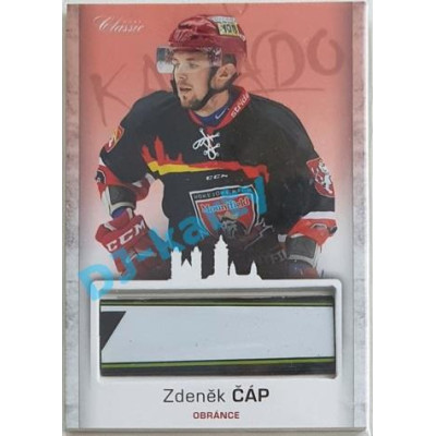 2017 OFS Mountfield Cup Zdeněk Čáp #11 Game Used Stick PROMO