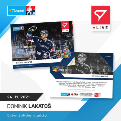 2021/22 Sportzoo Dominik Lakatoš #48 xx/85