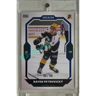 2023/24 Goal cards Chance Liga 2. série #218 Rayen Petrovický Blue 10/10
