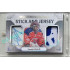 2023/24 Goal cards Chance Liga 2. série #SJ-07 Daniel Dolejš Game Used Material Jersey&Stick PROMO