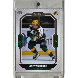 2023/24 Goal cards Chance Liga 1. série #024 Matyáš Dědek Gold 1of20