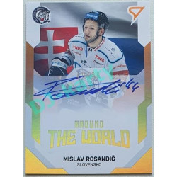 2021/22 Sportzoo TIPSPORT ELH 2. série #AWS-21 Mislav Rosandič Around The World Auto 40/90