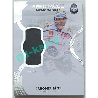 2021/22 Sportzoo TIPSPORT ELH 2. série #SR-JJ Jaromír Jágr Spectable Memorabilia 03/30