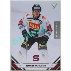 2021/22 Sportzoo TIPSPORT ELH 2. série #286 Maksim Matushkin PROMO