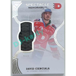2021/22 Sportzoo TIPSPORT ELH 2. série #SR-DC David Cienciala Spectable Memorabilia 02/30