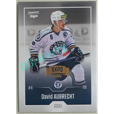 2022/23 Goal Cards Chance Liga 1. série #118 David Aubrecht Expo Pardubice