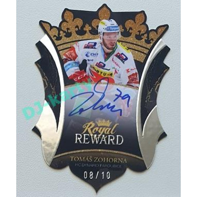 2022/23 Sportzoo ELH 1. série #RR-02 Tomáš Zohorna Royal Reward 08/10