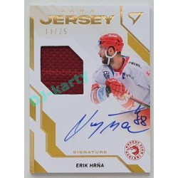 2022/23 Sportzoo ELH 2. série #GJS-EH Erik Hrňa Game Jersey Auto 11/25