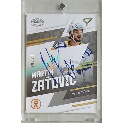 2023/24 Sportzoo O kapku lepší hokej #KNS-MZ Martin Zaťovič Signature xx/20