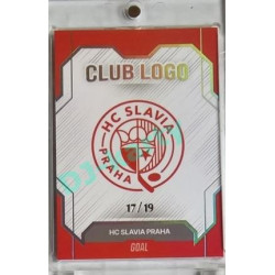 2023/24 Goal cards Chance Liga 1. série #CL-10 HC SLAVIA PRAHA Club Logo Parallel 17/19