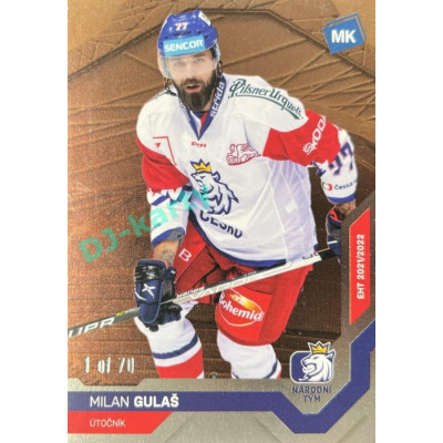 2021/22 MK reprezentace #002 Milan Gulaš EHT Bronze 1 of 70