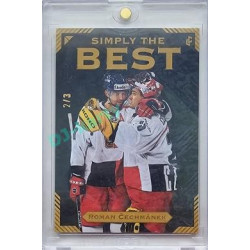 2023 Legendary Cards Simply the Best #18 Roman Čechmánek Jungle 1/3