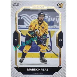 2023/24 Goal cards Chance Liga 2. série #197 Marek Hrbas Gold 1of20