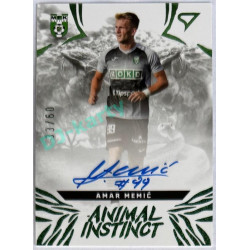 2024/25 Sportzoo Chance Liga 1. série #AIS-AM Amar Memić Animal Instinct Green Auto 33/60