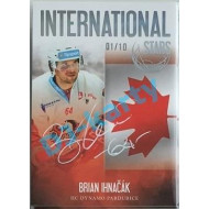 2020/21 OFS 1. série Brian Ihnačák #IS-18 1/10 International Stars Signature