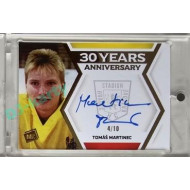 2024 MK Stadion znovu v akci #30YA-13 Tomáš Martinec Gold Autograph parallel 4/10
