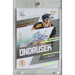 2023/24 Sportzoo O kapku lepší hokej #KNS-JO Jiří Ondrušek Signature xx/20