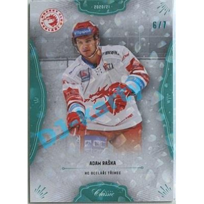 2020/21 OFS 2. série Adam Raška #203 6/7 Blue Aquadropp