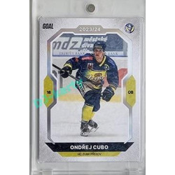 2023/24 Goal cards Chance Liga 2. série #300 Ondřej Cubo Rainbow 1/1