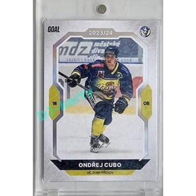 2023/24 Goal cards Chance Liga 2. série #300 Ondřej Cubo Rainbow 1/1