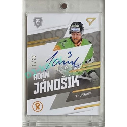 2023/24 Sportzoo O kapku lepší hokej #KNS-AJ Adam Jánošík Signature xx/20