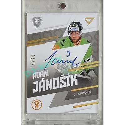 2023/24 Sportzoo O kapku lepší hokej #KNS-AJ Adam Jánošík Signature xx/20