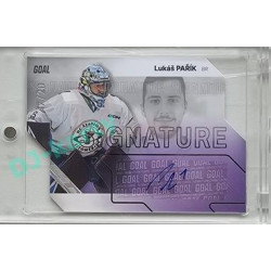 2023/24 Goal cards Chance Liga 2. série #S-70 Lukáš Pařík Autograph Silver 17/20