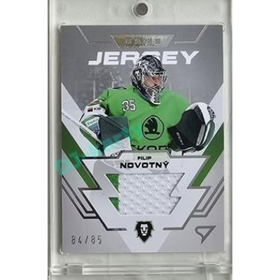 2023/24 Sportzoo ELH 2. serie #GJ-FN Filip Novotný Game Jersey 84/85