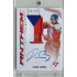 2024 Sportzoo Hokejové ČESKO #AW-TD Tomáš Dvořák Anthem of the Winner Auto Flag 24/35