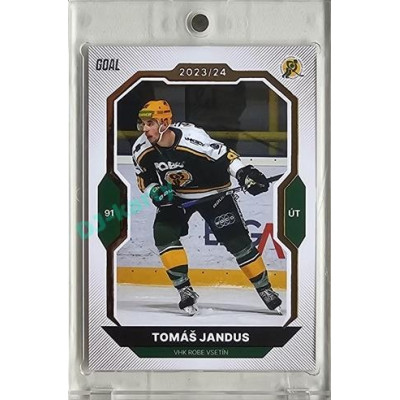 2023/24 Goal cards Chance Liga 1. série #028 Tomáš Jandus Gold 1of20