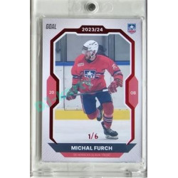 2023/24 Goal cards Chance Liga 1. série #031 Michal Furch Red 1/6