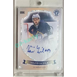 2023/24 Goal cards Chance Liga O kapku lepší hokej #17 Vojtěch Síla Expo Ostrava Signature x/6
