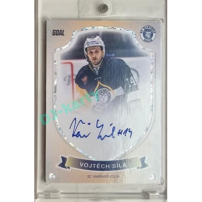 2023/24 Goal cards Chance Liga O kapku lepší hokej #17 Vojtěch Síla Expo Ostrava Signature x/6