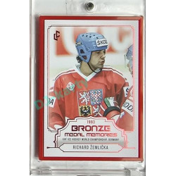 2023 LC Bronze Medal Memories 1993 #13 Richard Žemlička Red Frame 4/5