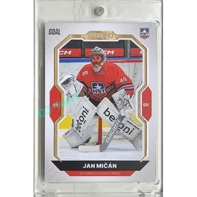 2023/24 Goal cards Chance Liga 1. série #029 Jan Mičán Gold 1of20