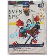 2020 MK reprezentace Milan Gulaš #7 3/5 Buyback Autographs