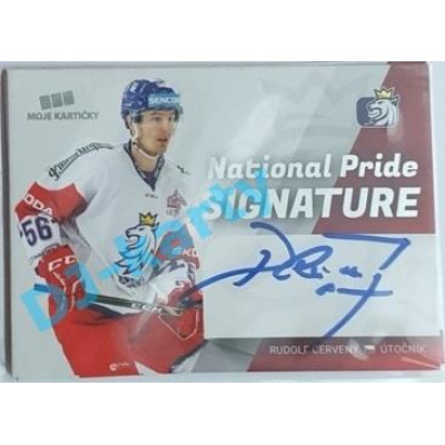 2020 MK reprezentace Rudolf Červený #NPS-RC 25/30 National Pride Signatures
