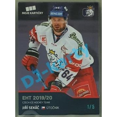 2020 MK reprezentace Jiří Sekáč EHT #31 1/5 Blue