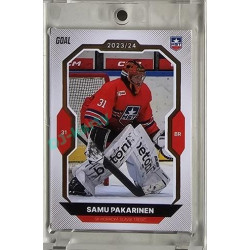 2023/24 Goal cards Chance Liga 1. série #030 Samu Pakarinen Gold 1of20