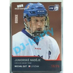2020 MK reprezentace Michal Gut RC juniorské naděje #83 13/25 Red