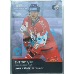 2020 MK reprezentace Jakub Jeřábek EHT #13 Blue Promo