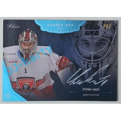 2020/21 OFS 2. série Štěpán Lukeš #MM-10 2/7 Masked Men Signature