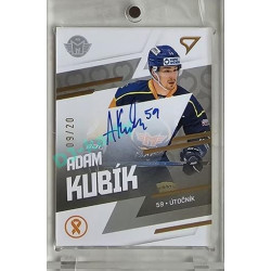 2023/24 Sportzoo O kapku lepší hokej #KNS-AK Adam Kubík Signature xx/20