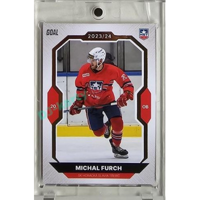 2023/24 Goal cards Chance Liga 1. série #031 Michal Furch Gold 1of20