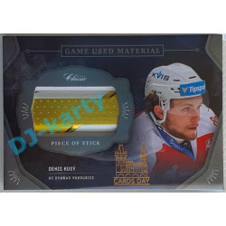 2020/21 OFS 2. série Denis Kusý #RPS-DKU x/9 Game Used Material CARDS DAY