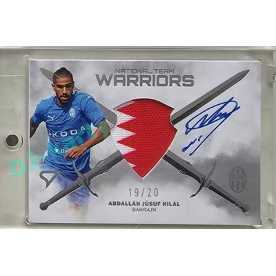 2023/24 Sportzoo Fortuna Liga 2. série #NWS-RH Abdalláh Júsuf Hilál National Team Warriors Flag 19/20