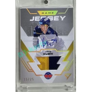 2023/24 Sportzoo ELH 2. serie #GJS-AK Adam Kubík Game Jersey Auto 15/25