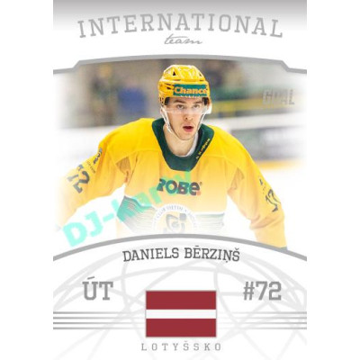 2022/23 Goal Cards Chance Liga 2. série #02 Daniels Bērziņš International Team